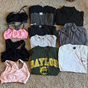 🖤Workout SportsBra/Shirts Bundle!🖤